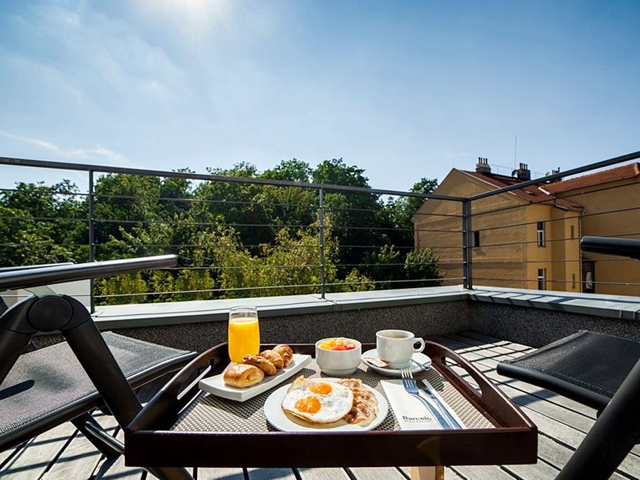 Hotel Occidental Praha Five Esterno foto